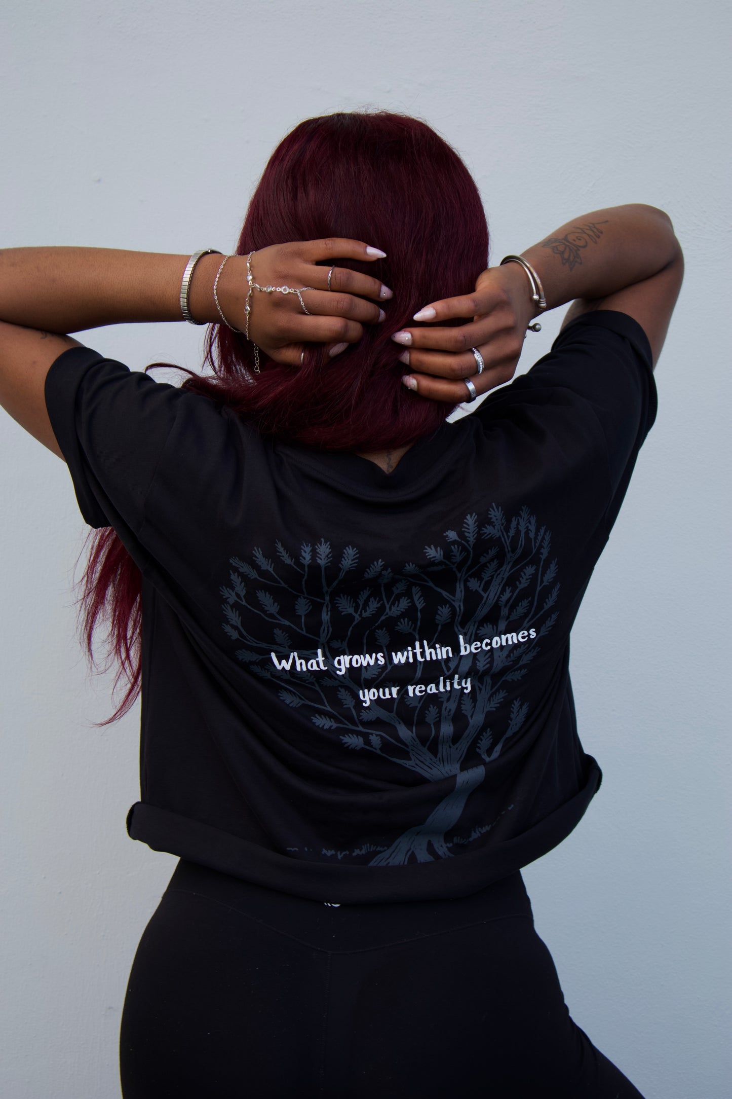 A.S.O.M. TEE- BLACK
