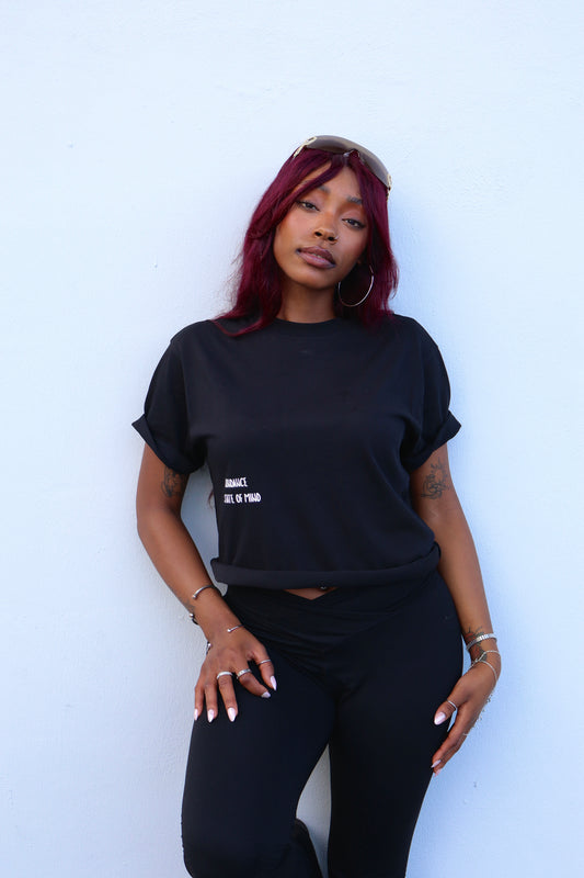 A.S.O.M. TEE- BLACK