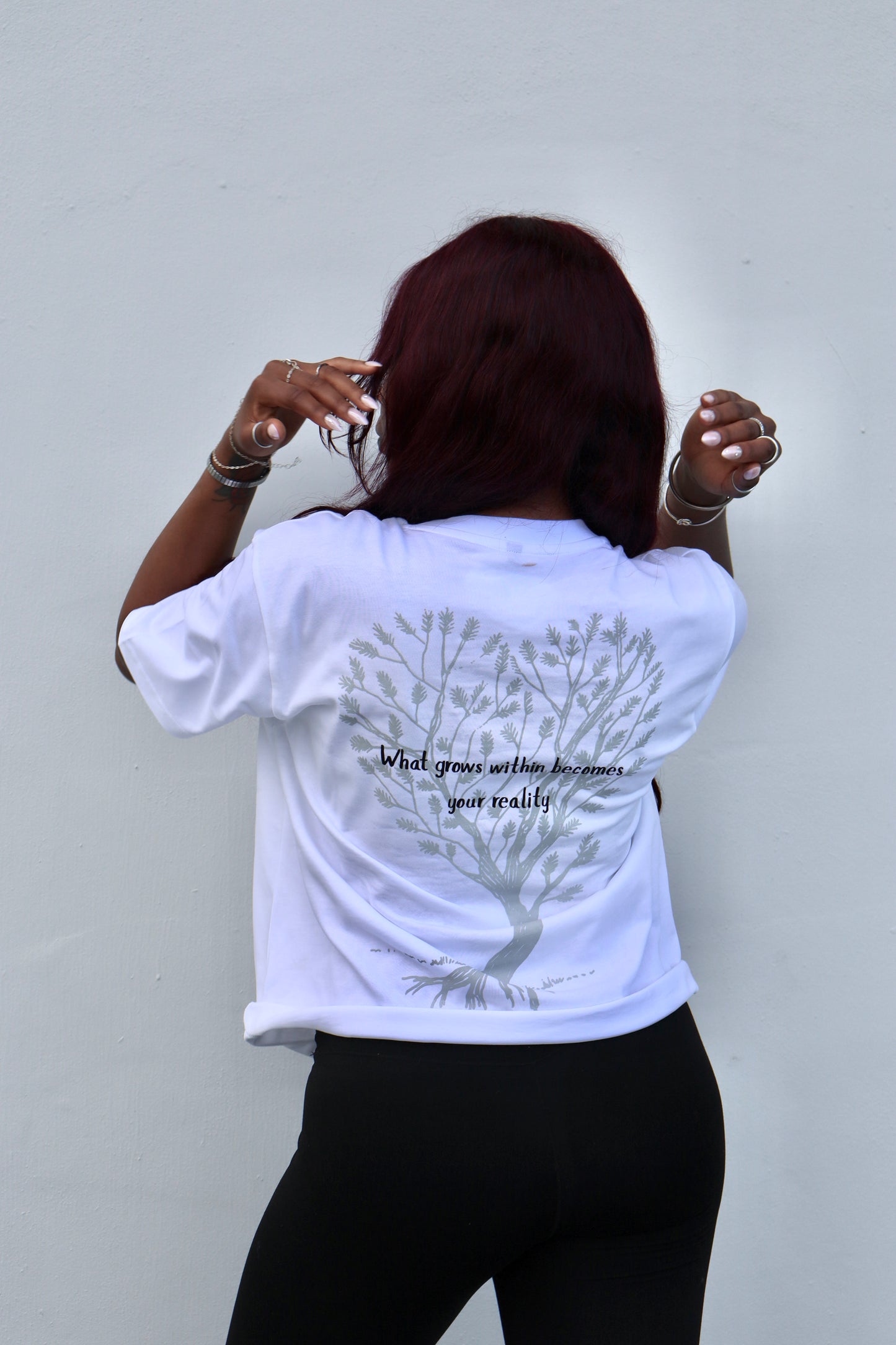 A.S.O.M. TEE- WHITE