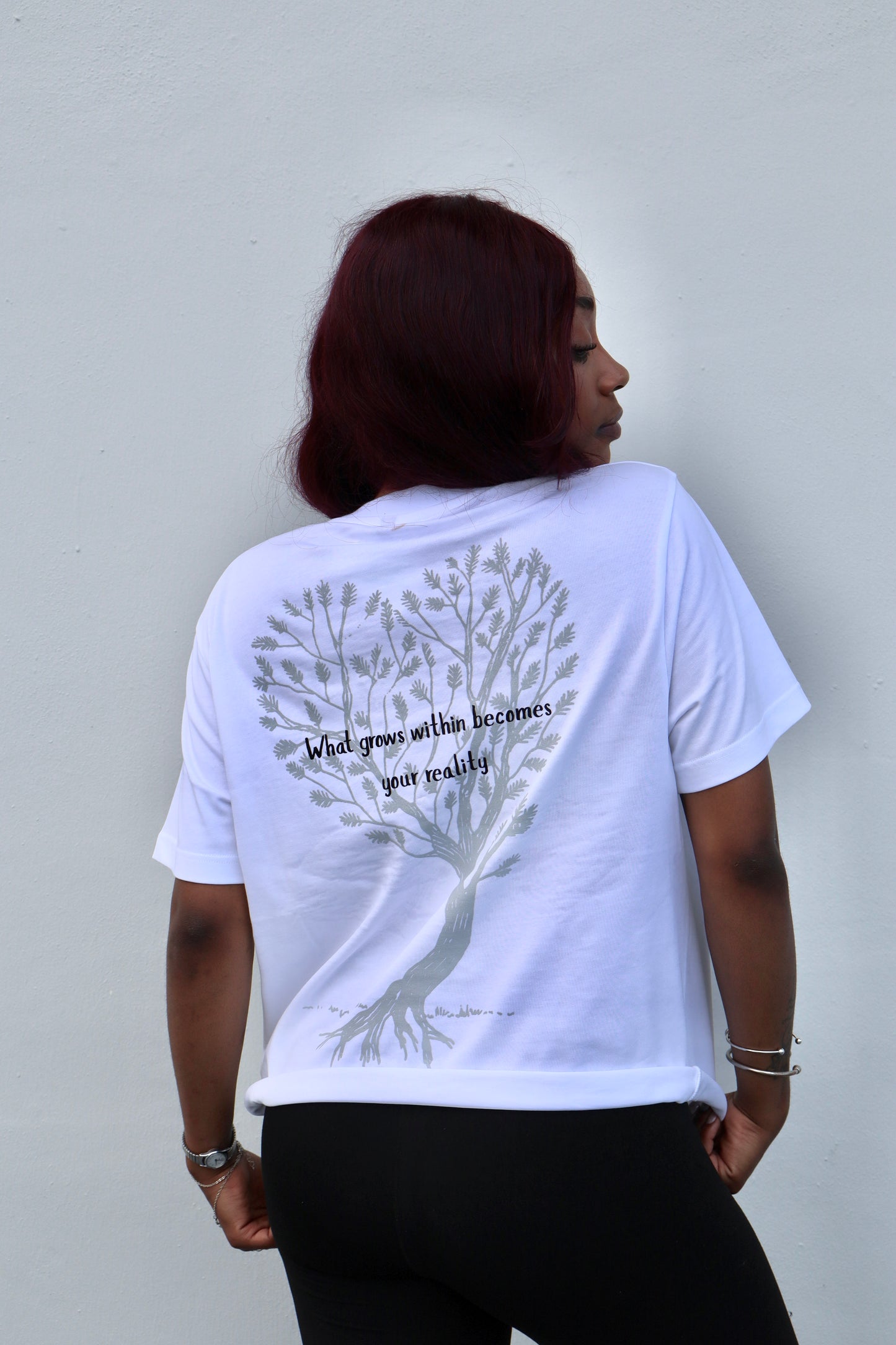 A.S.O.M. TEE- WHITE